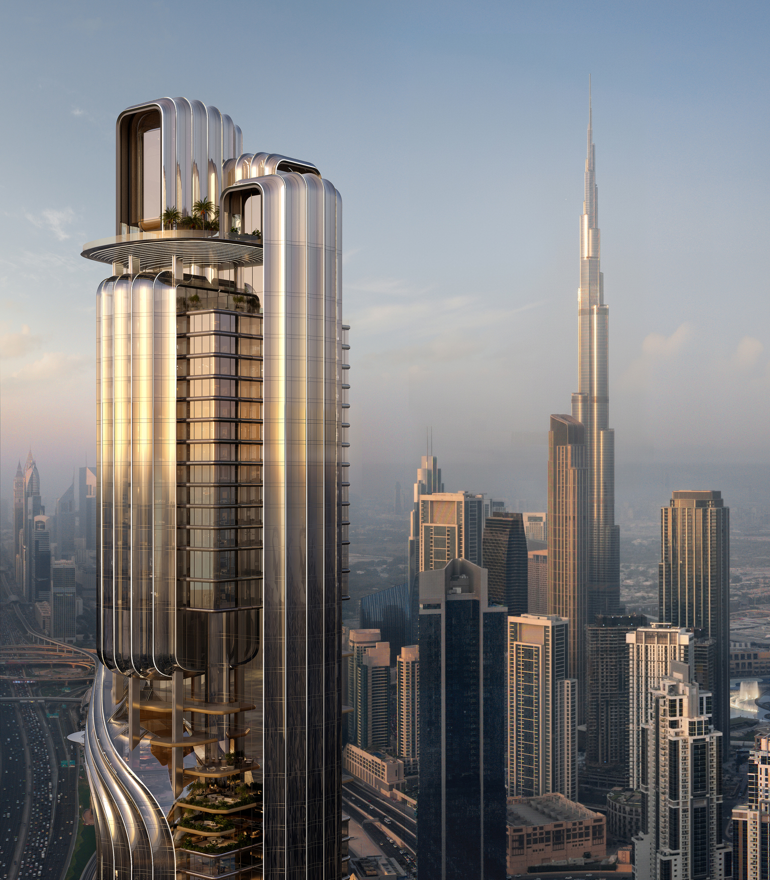 One and Only Luxurious Office towers