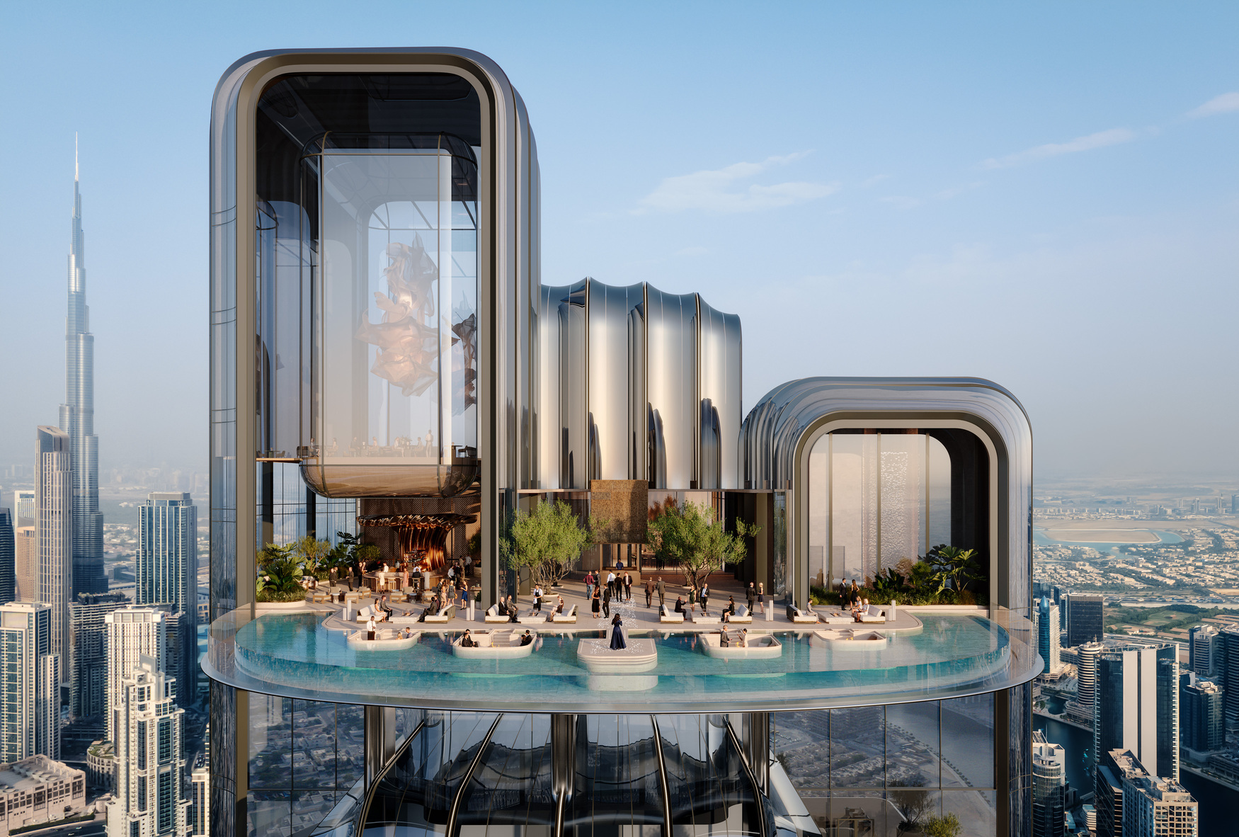 One and Only Luxurious Office towers